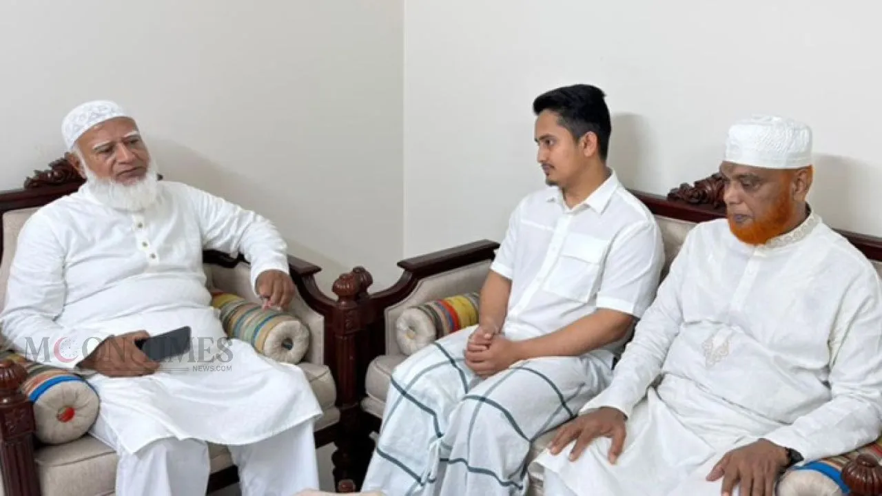 অসুস্থ সারজিস আলমকে দেখতে তার বাসায় জামাতের আমির